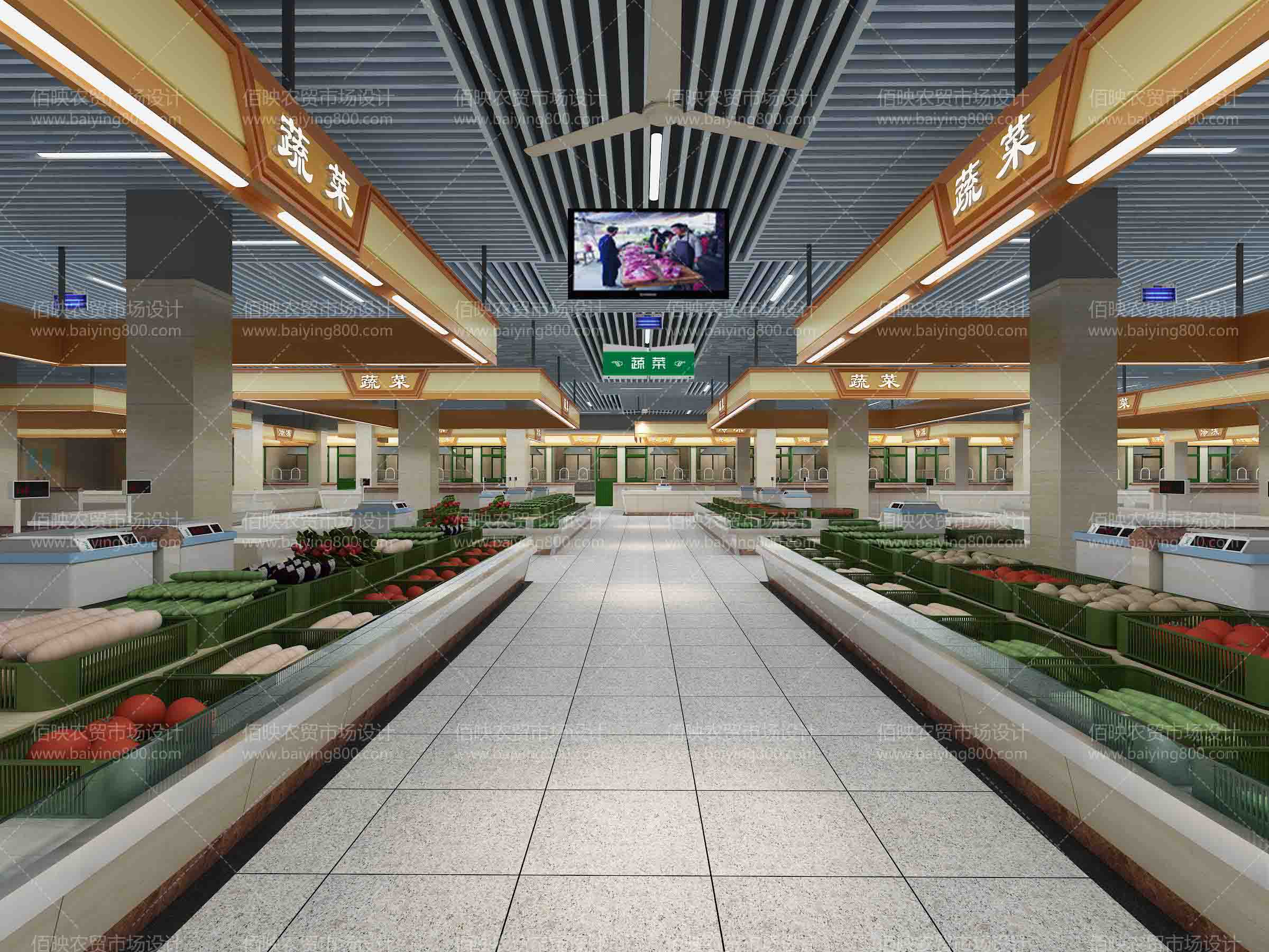 農(nóng)貿(mào)市場(chǎng)設(shè)計(jì)方案