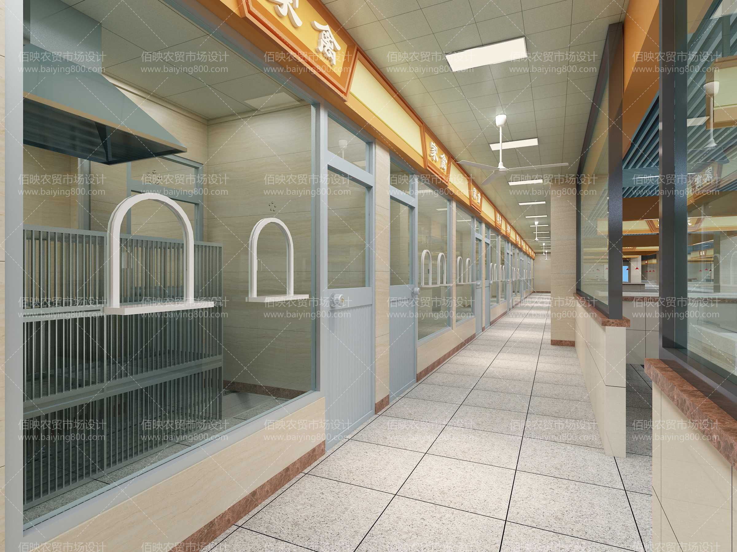 農(nóng)貿(mào)市場設計柜臺分類設計要領