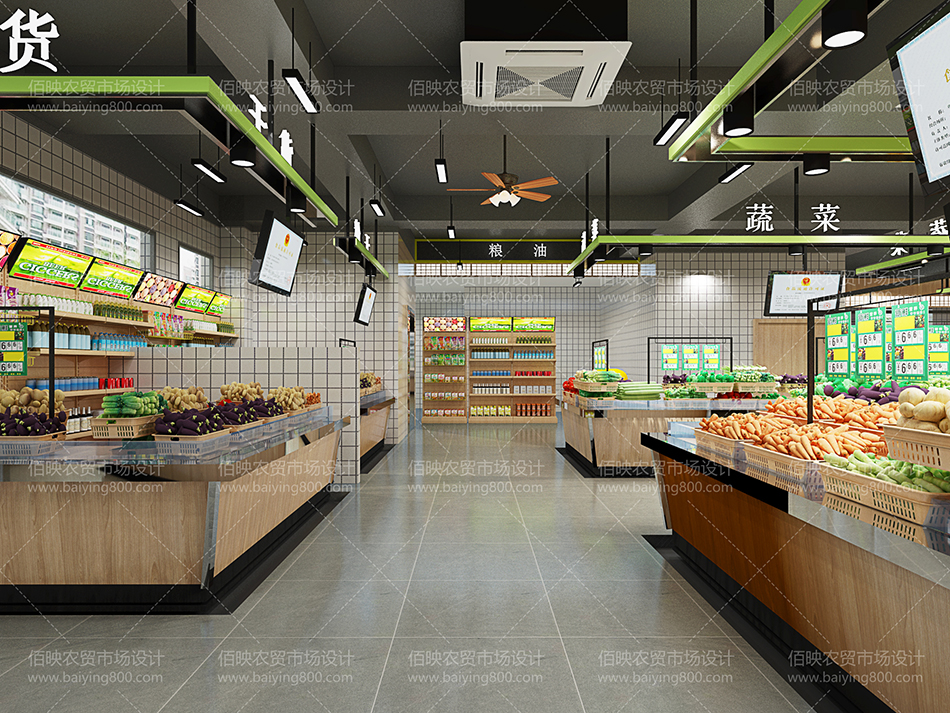 農貿市場設計改造-消防通道與防火分區的規劃