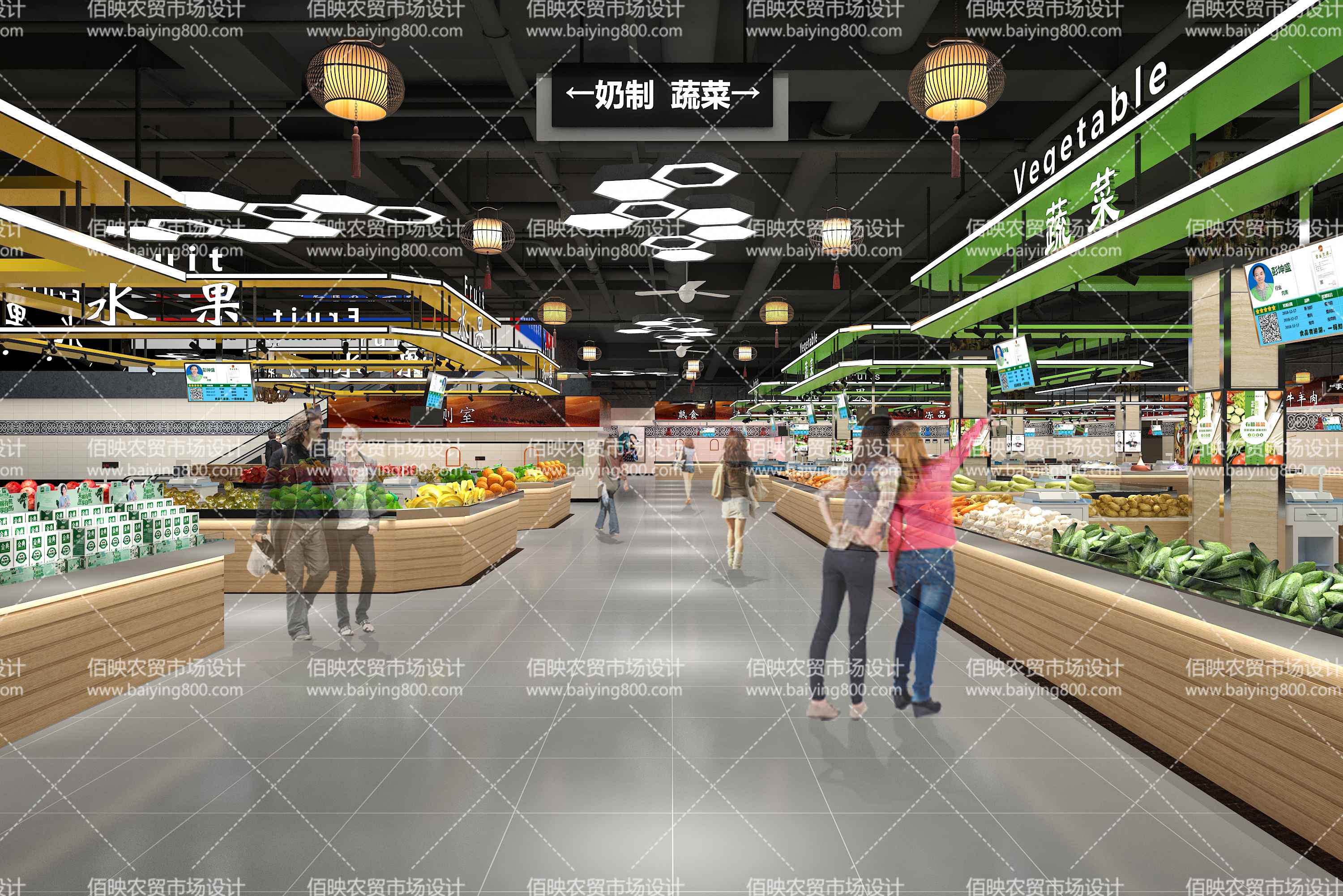 如何進行菜市場改造，需要改造設計什么？