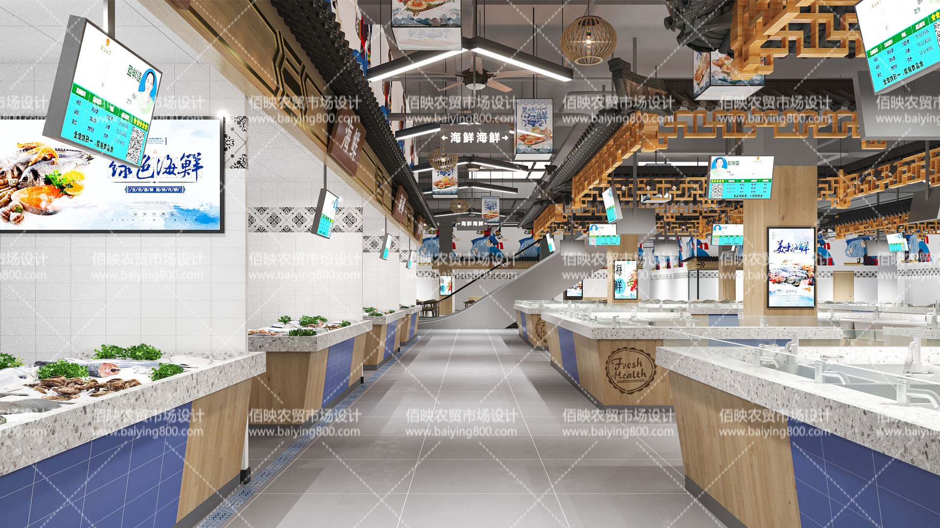 智慧系統助力農貿市場改造提升