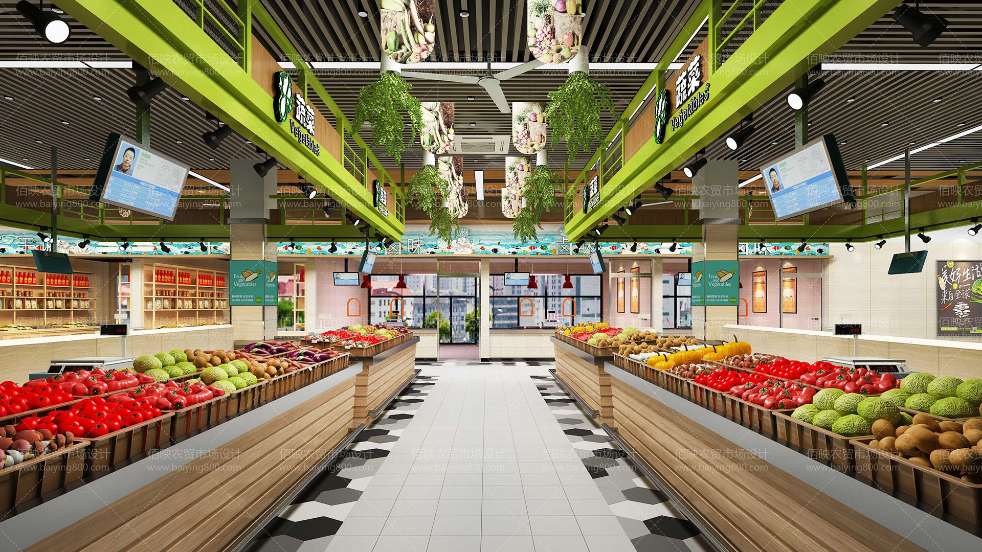 菜市場設(shè)計-杭州佰映設(shè)計研究院