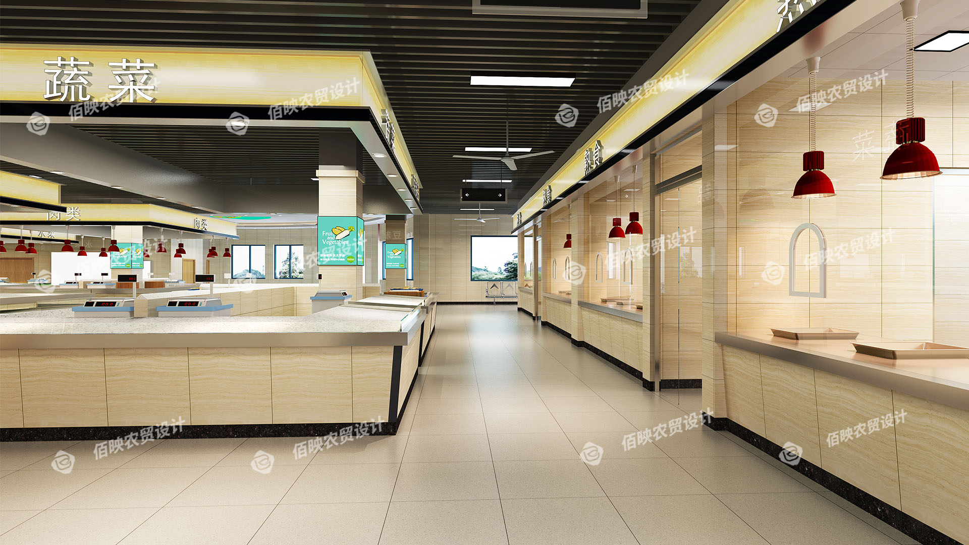 農(nóng)貿(mào)市場(chǎng)改造設(shè)計(jì)