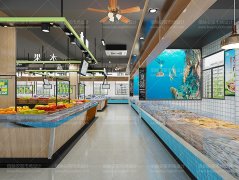 農貿市場改造針對不同柜臺分類的解決方案