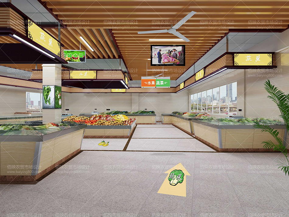 如何呈現農貿市場改造后的亮點所在