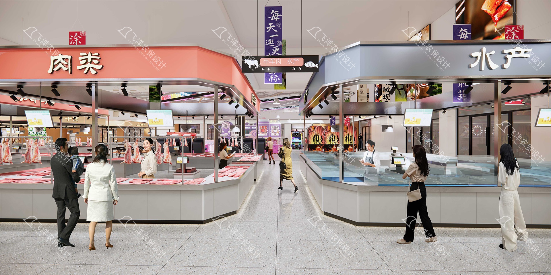 設(shè)計案例：新疆哈密宜民農(nóng)貿(mào)市場