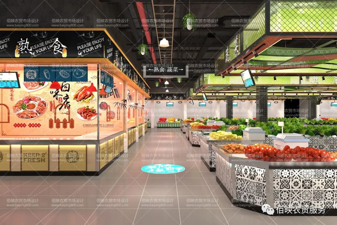 農貿市場建筑風格與立面設計：融合歷史與現代的獨特魅力