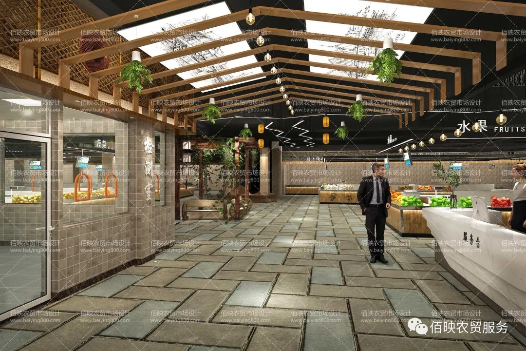 農(nóng)貿(mào)市場(chǎng)交通流線設(shè)計(jì)如何實(shí)現(xiàn)？