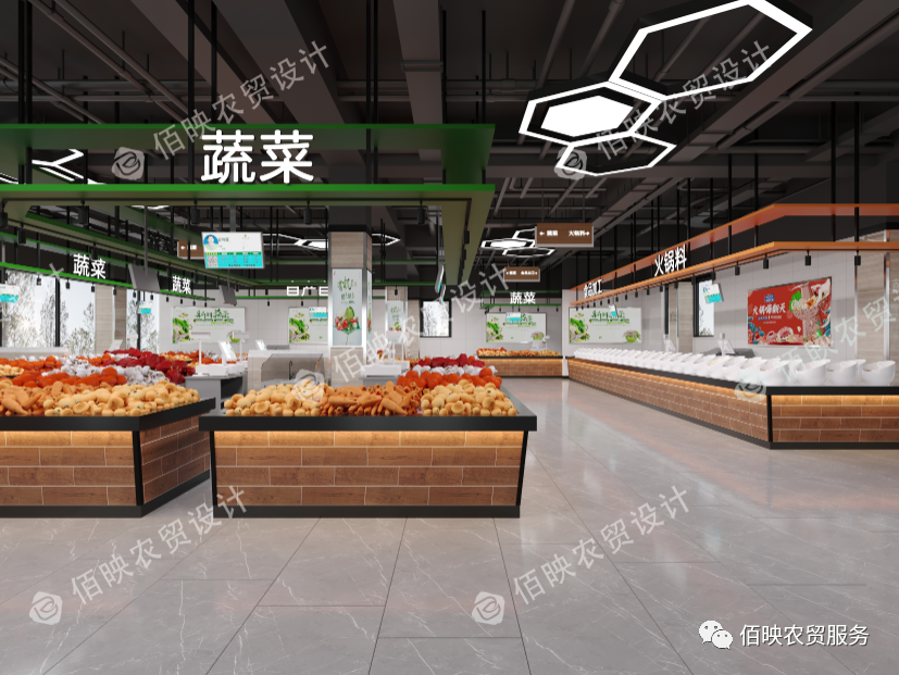 農貿市場攤位設計應該從什么角度出發呢？