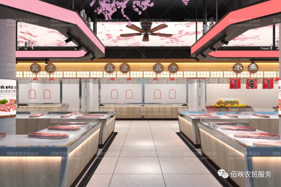 智慧農貿市場設計：多元化業態打造綜合商業體