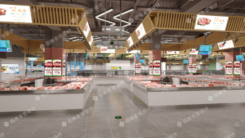 智慧農貿市場設計有多少你沒注意到的細節？