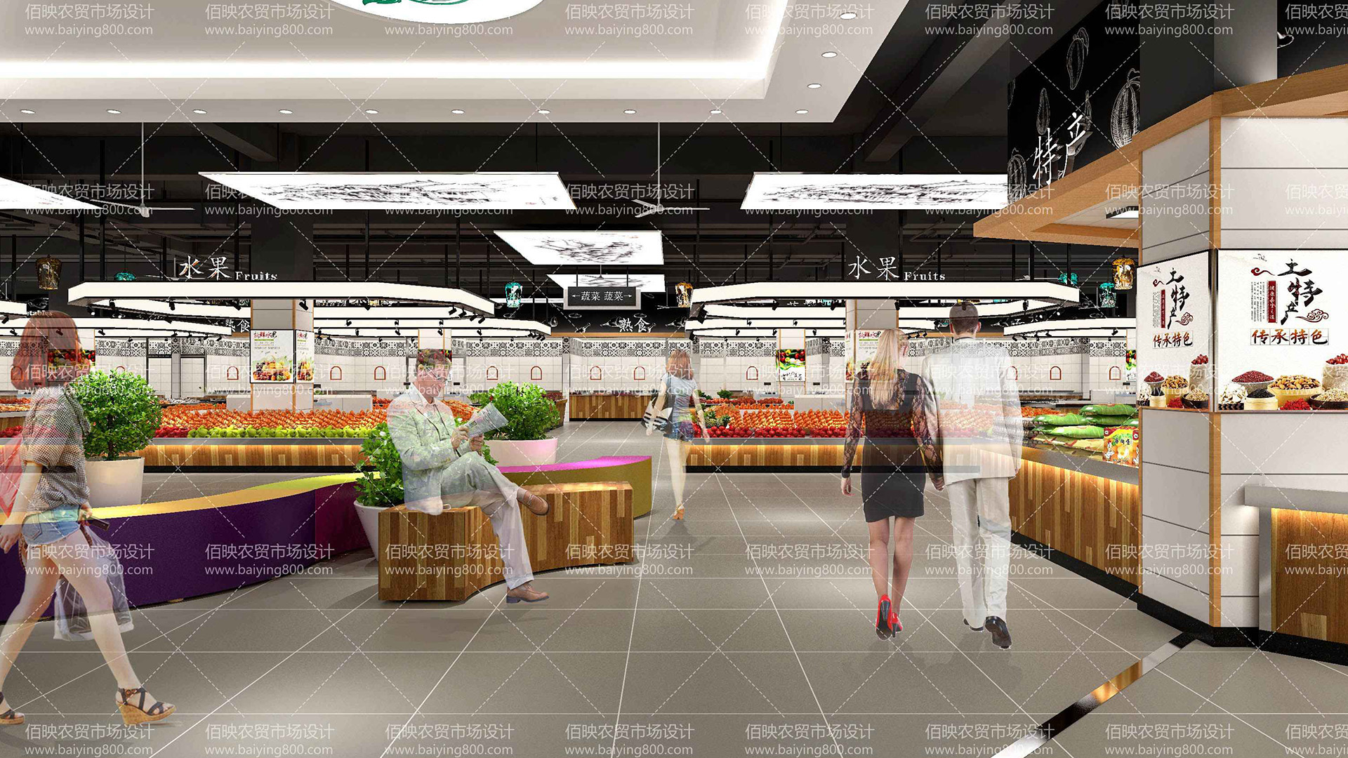 農貿市場改造設計都強化了哪些方面？