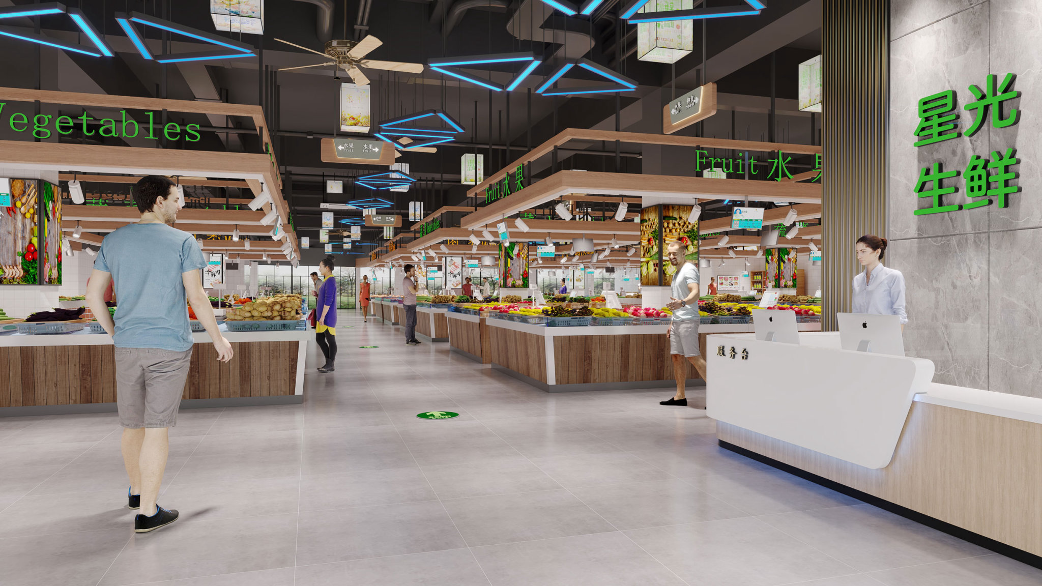 農貿市場設計——融入聲學設計,打造安靜市場