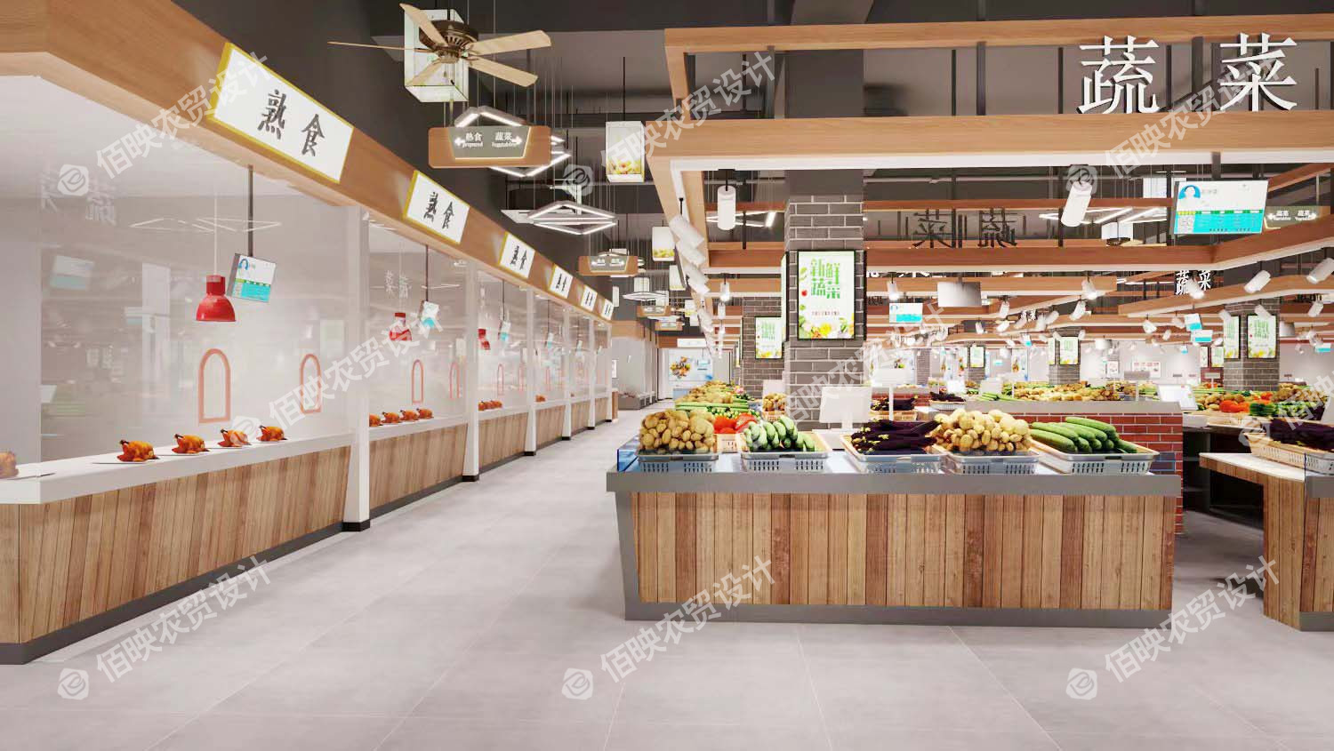 智慧農貿市場設計中主要有哪些科技的應用?