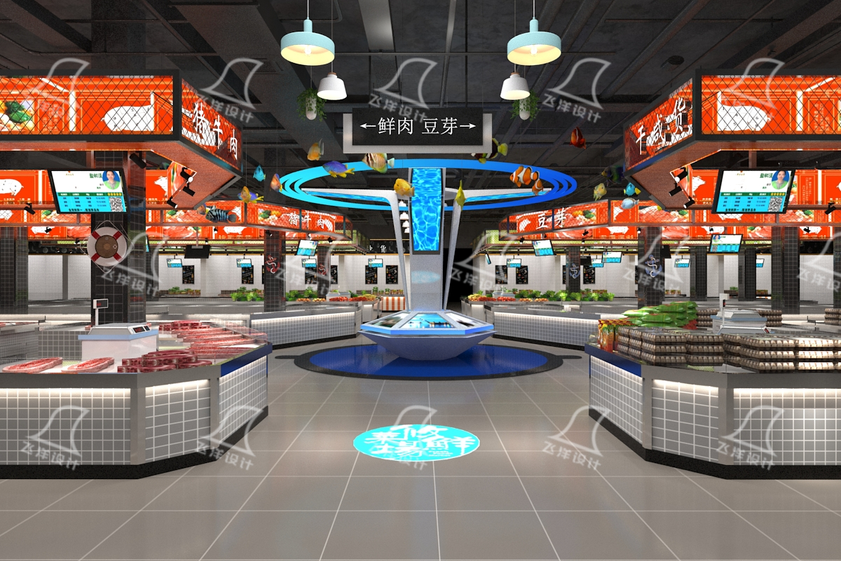 農貿市場設計：細節之處見“溫度”，服務之中顯“貼心”