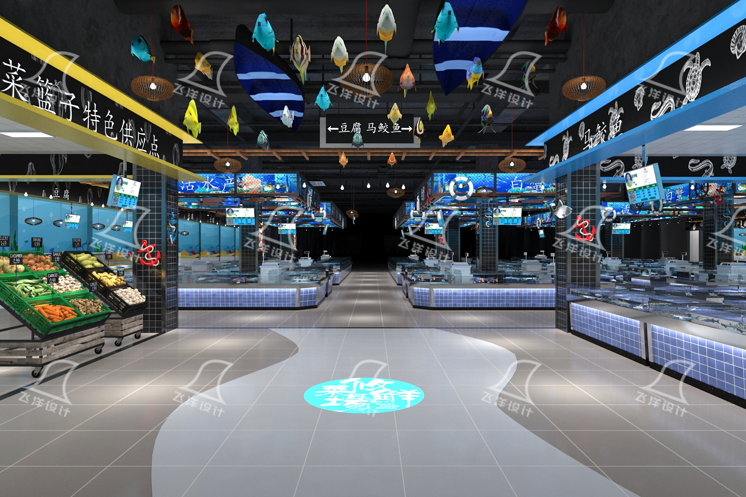 農貿市場設計：品牌化與文旅融合打造網紅市場