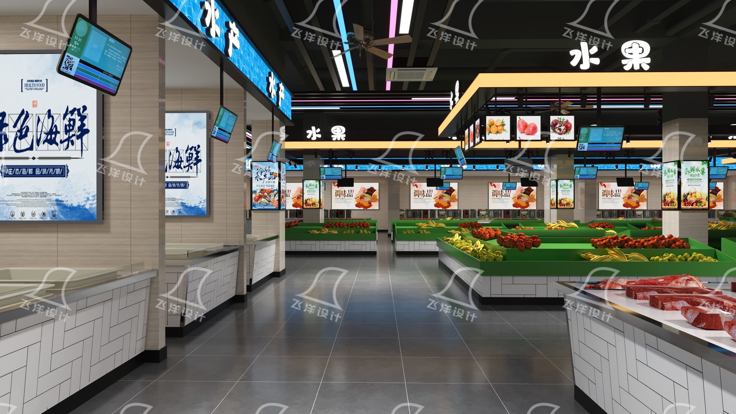 菜市場攤位設計