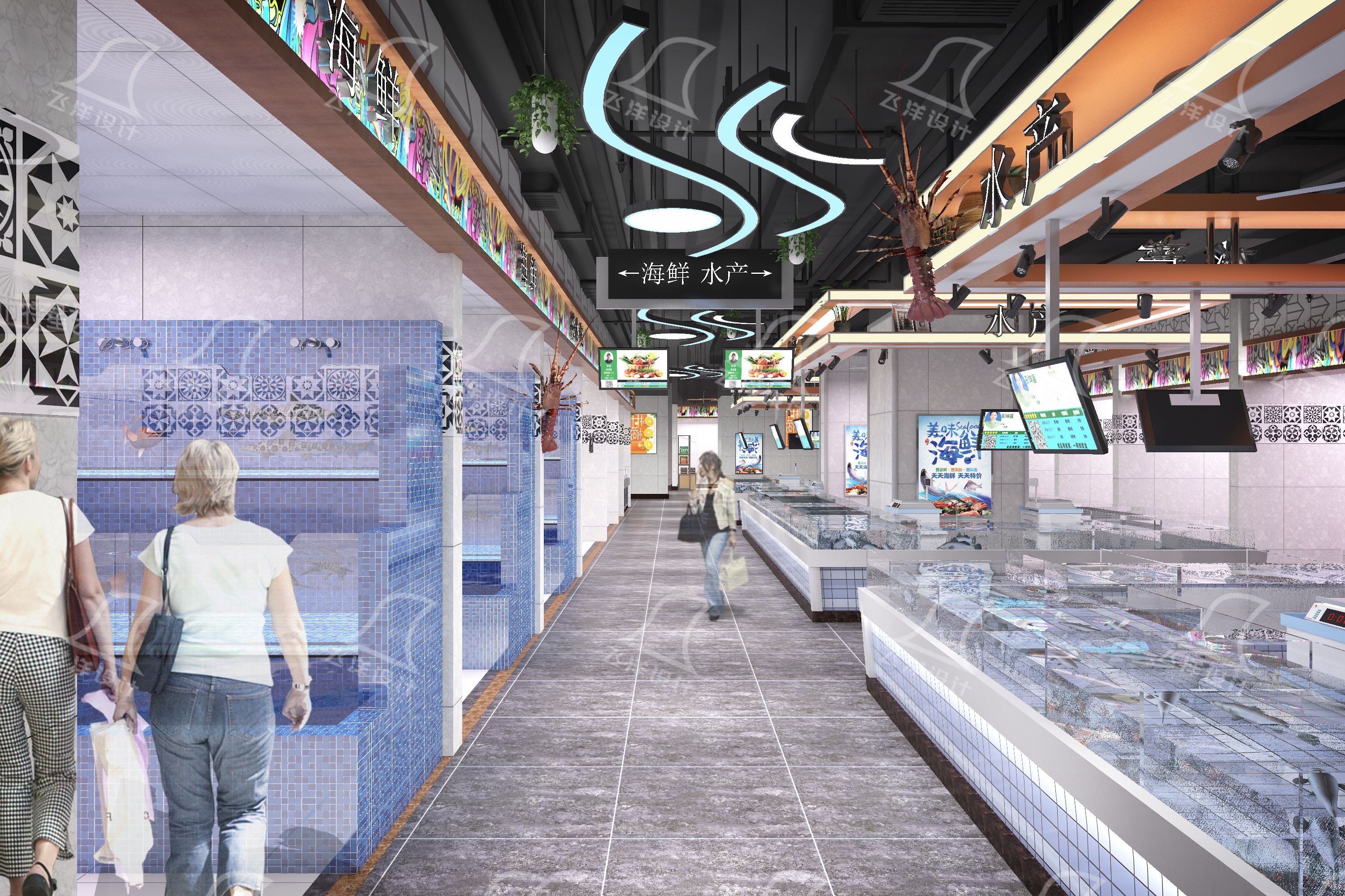 農(nóng)貿(mào)市場(chǎng)設(shè)計(jì)