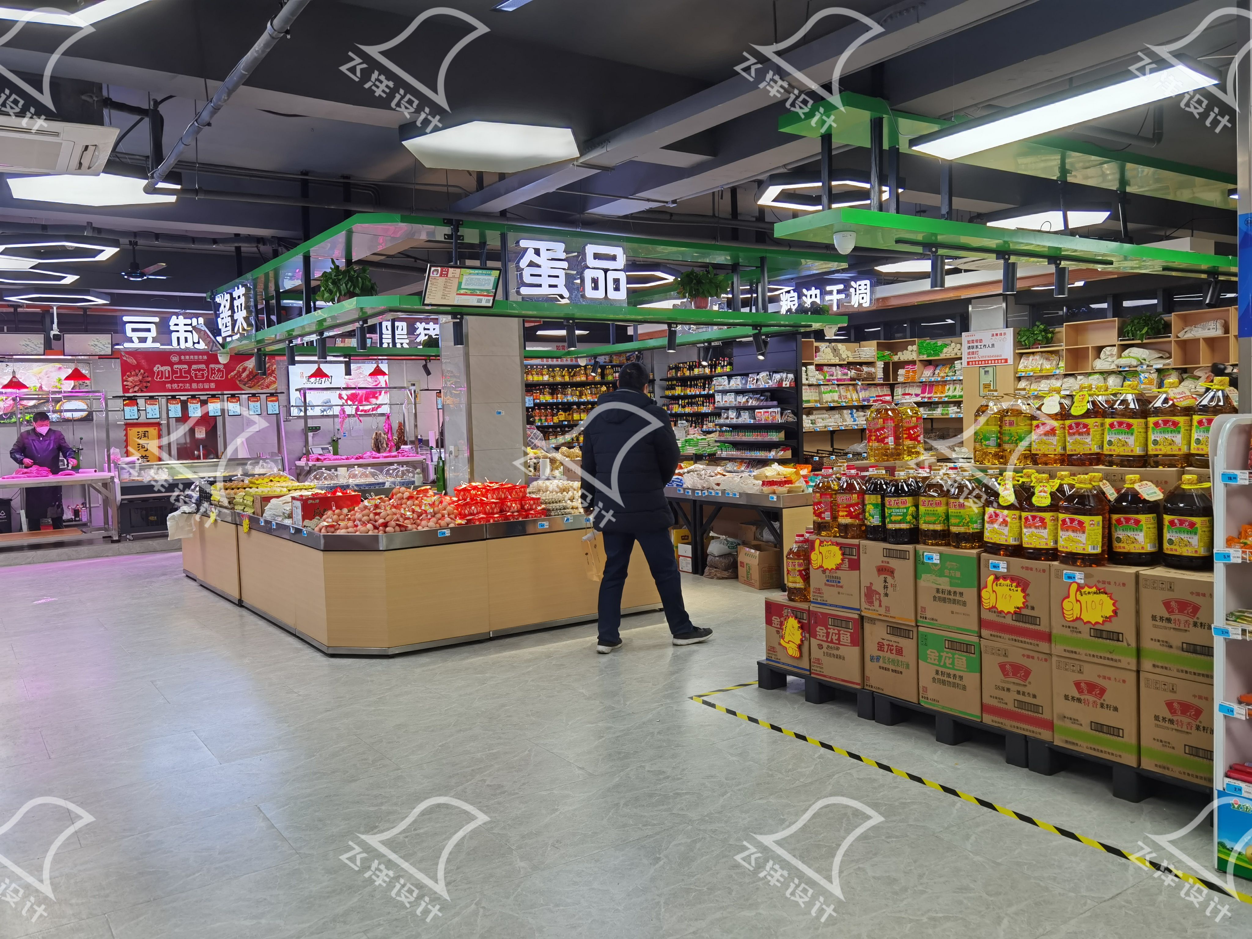 農(nóng)貿(mào)市場攤位設(shè)計